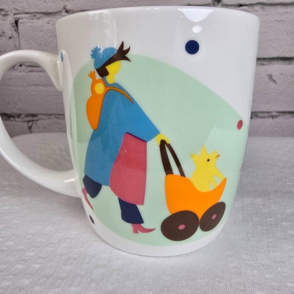 LESLEY EVERS "LET YOUR HEART BE WARMED" MUG FALL SCENES